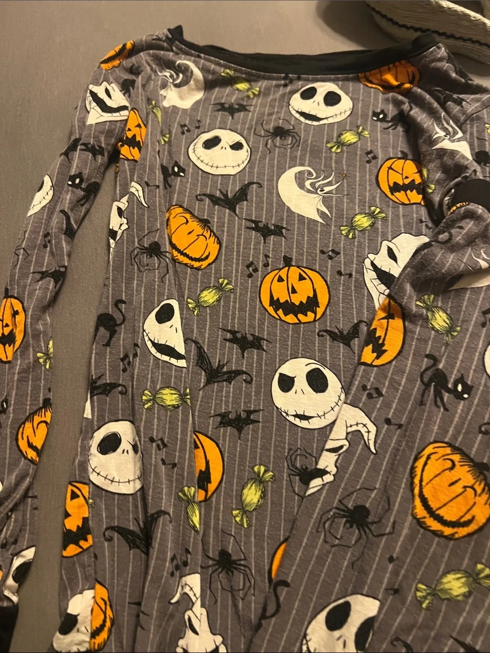 Little Sleepies/Disney Jack Skellington pajama set size 5/6